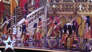 Britain’s Got Talent 2017 (Semi-Final 3) - London School of Bollywood have a ball on stage!
