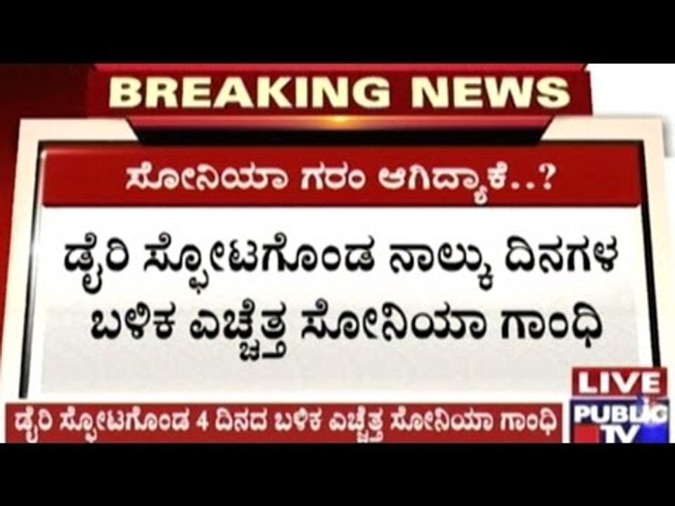 Sonia Gandhi Seeks Report on Donationgate Secret Diary