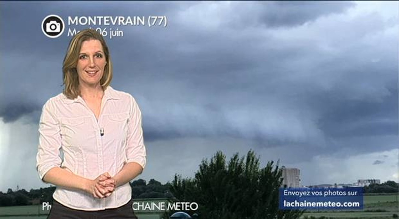 Orages dans le nord hier : les meilleures images