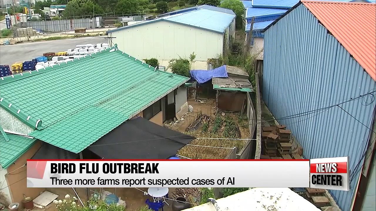 Three more poultry farms in Korea report suspec...