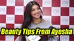 Ayesha Takia gives Summer Beauty Tips; Watch Video | Boldsky