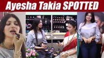Ayesha Takia SPOTTED at Star Cosmetics Brand Store inauguration; Watch Video | Boldsky