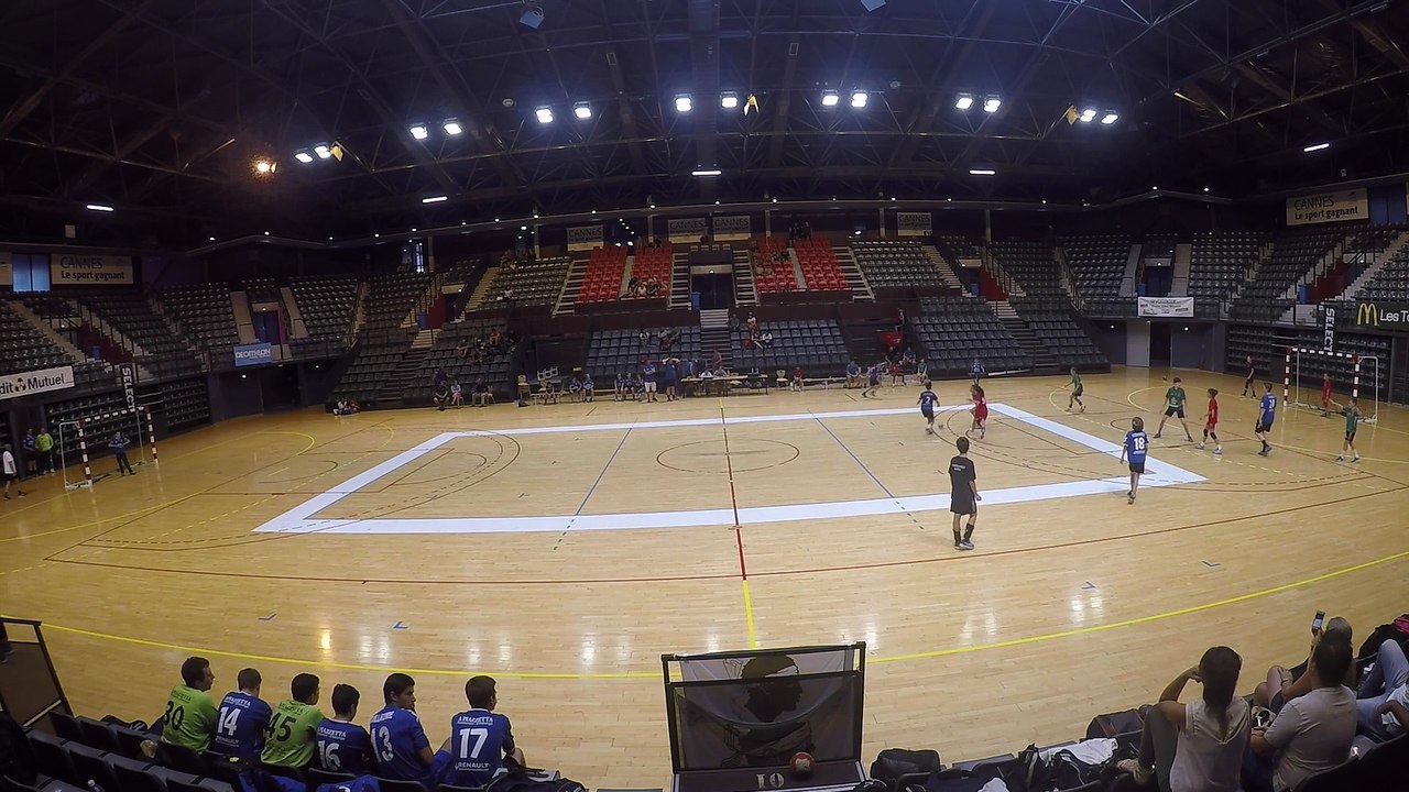 BHB - AS Cannes Mandelieu catégorie U13 Mixtes (3/06/17) au palais des victoires.