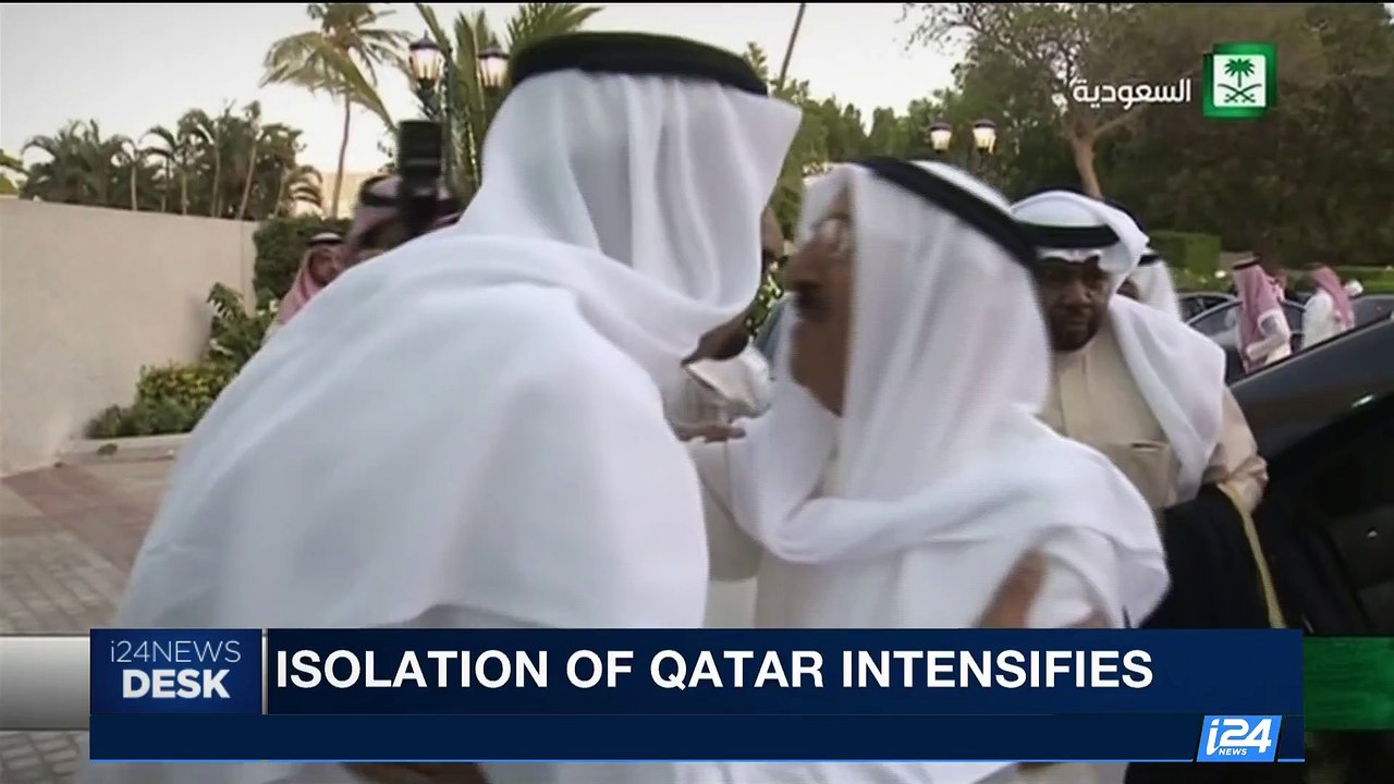 i24NEWS DESK | Isolation of Qatar intesifies | Wednesday, June 7th 2017