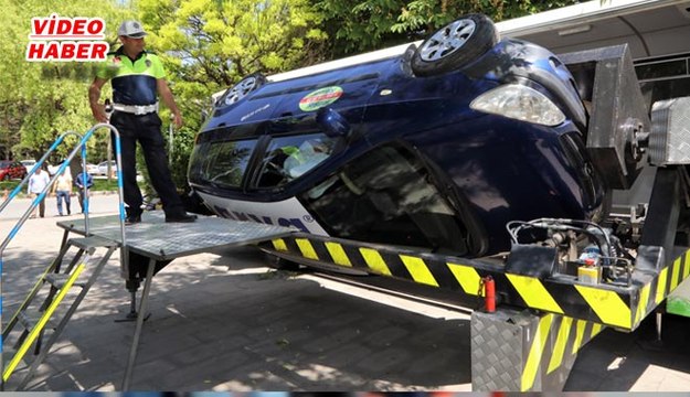 (7 Haziran 2017) ERÜ personeline “Emniyet Kemeri Simülasyon Eğitimi” Verildi