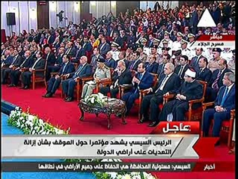 السيسي لأهل الصعيد