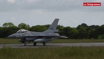 Exercice de l’Otan. 53 avions de chasse dans le ciel de Landivisiau