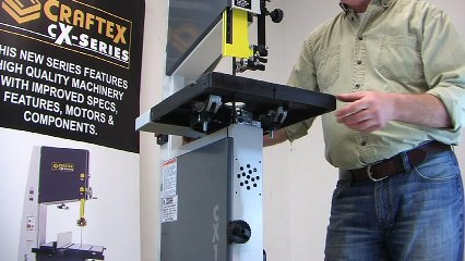 14" Wood Band Saw 1 HP Craftex CX-Series CX104 from Busy Bee Tools