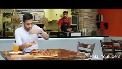 Caught eating pepperoni Pizza...