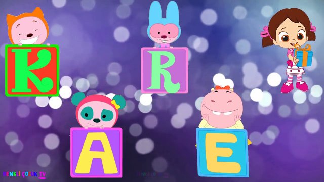 Kare Takımı ve Niloya Parmak Ailesi Şarkısını Söylüyor Finger Family Türkçe Şarkısı Çizgi Film Söyle