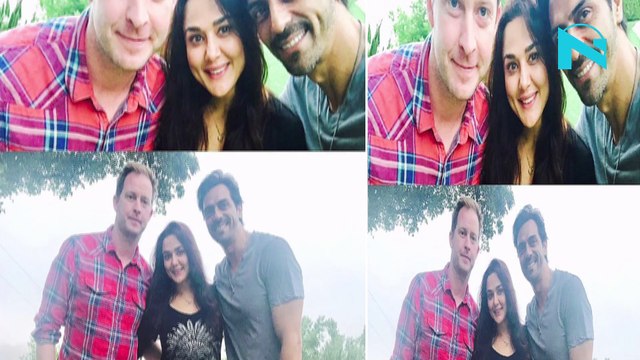 Is Arjun Rampal holidaying with Preity Zinta in Los Angeles