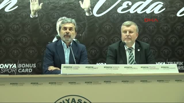 Aykut Kocaman'a, Konyaspor'dan 'Kocaman Veda Töreni'