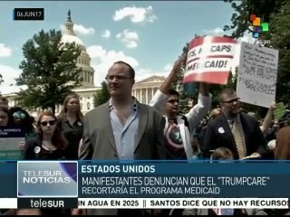 EE.UU.: personas con discapacidad rechazan reforma de salud de Trump