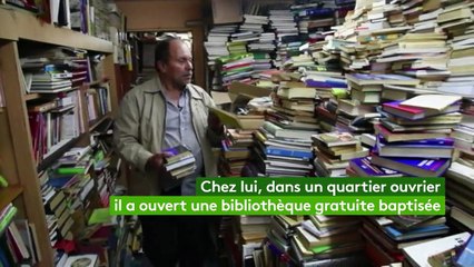 Colombie : un éboueur crée une bibliothèque gratuite