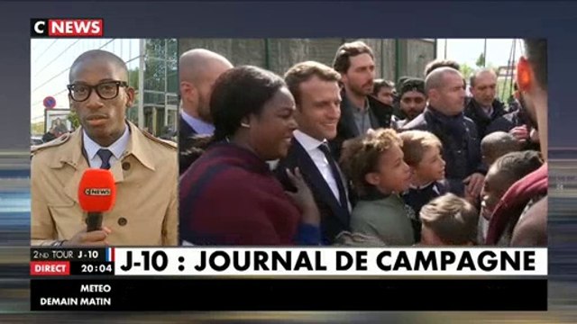 Duplex : bilan journée d'Emmanuel Macron à Sarcelles