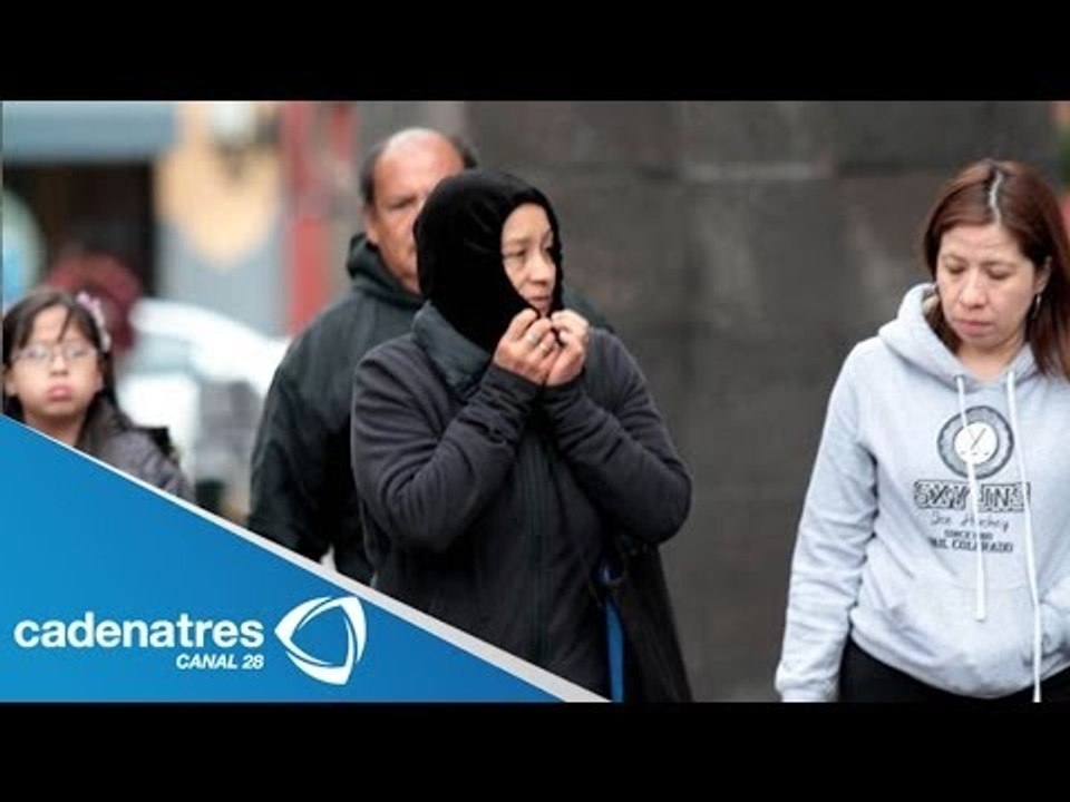 Bajas temperaturas dejan sin vida a 35 personas en el Distrito Federal