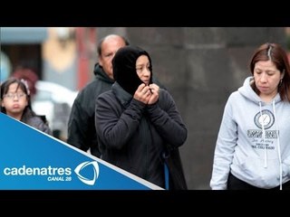 Bajas temperaturas dejan sin vida a 35 personas en el Distrito Federal