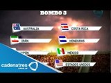 FIFA define los bombos para el sorteo del Mundial Brasil 2014; México se ubica en el tercero