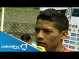 Javier Aquino no se siente más que los jugadores de la liga mexicana