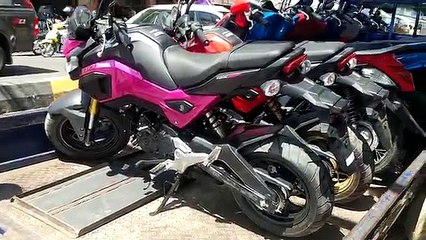 The New 2017 Honda MSX 125SF ABS & Standard available in our store