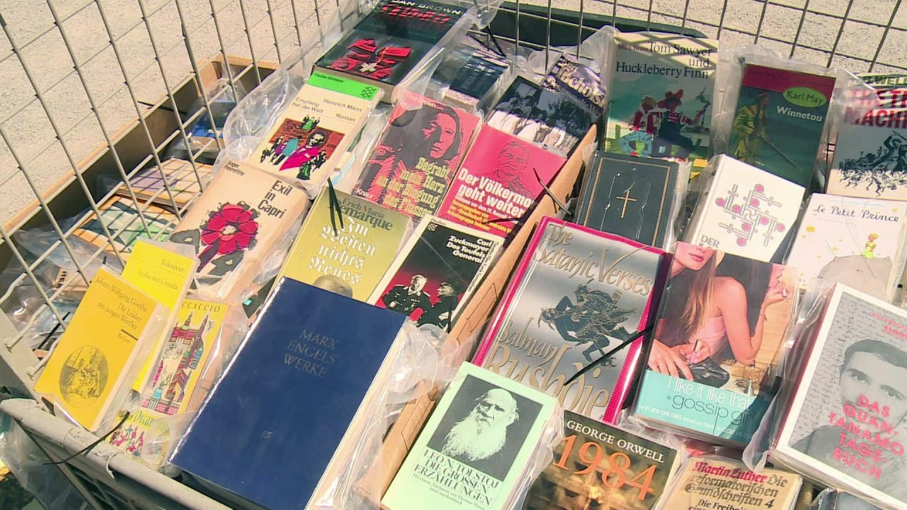 Tempel der verbotenen bücher auf der documenta