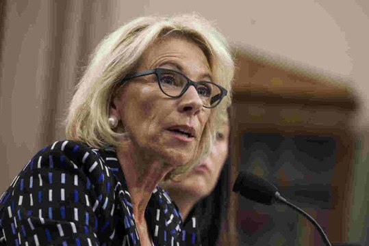 Betsy DeVos straddles the fence on LGBT issues at schools