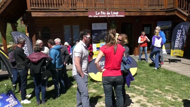 Hautes-Alpes : randonnée et découverte du gite du Pas du Loup pour la 2ème journée des refuges