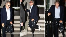 Harrison Ford Using the iWalk2.0 Hands Free Crutch