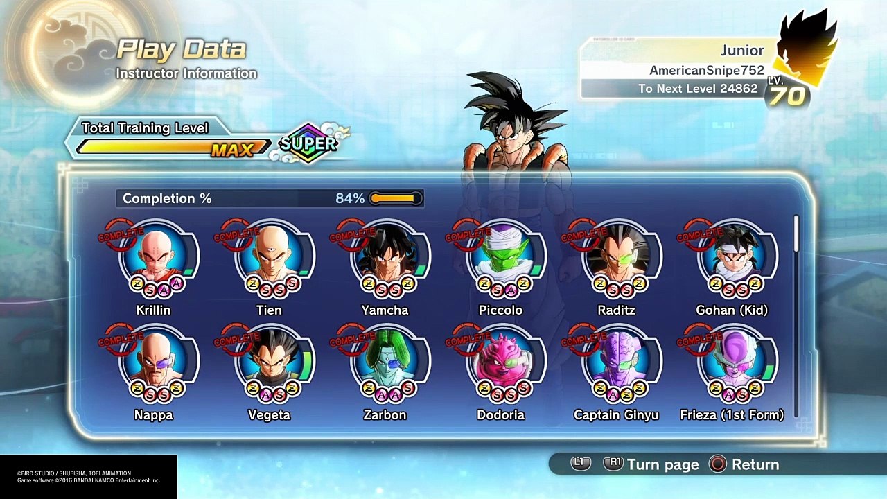 DBZ Gameplay