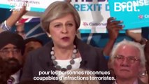 Theresa May remet en cause les lois de défense des droits de l'homme