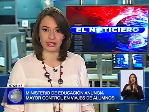 Ministerio de Educación anunció que se aplicarán controles a viajes escolares