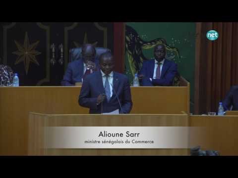 Alioune Sarr, ministre du commerce éclaire la lanterne des Sénégalais sur le riz en plastique