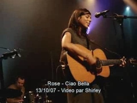 Rose ciao bella live bruxelles