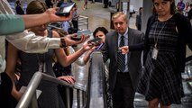 Journalists crowd Capitol hallways