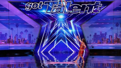 Jimmy Slonina- Silly Balancing Act Uses Inflatable Doll as Partner - America's Got Talent 2017