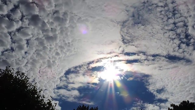 Sun and clouds Nikon time lapse test