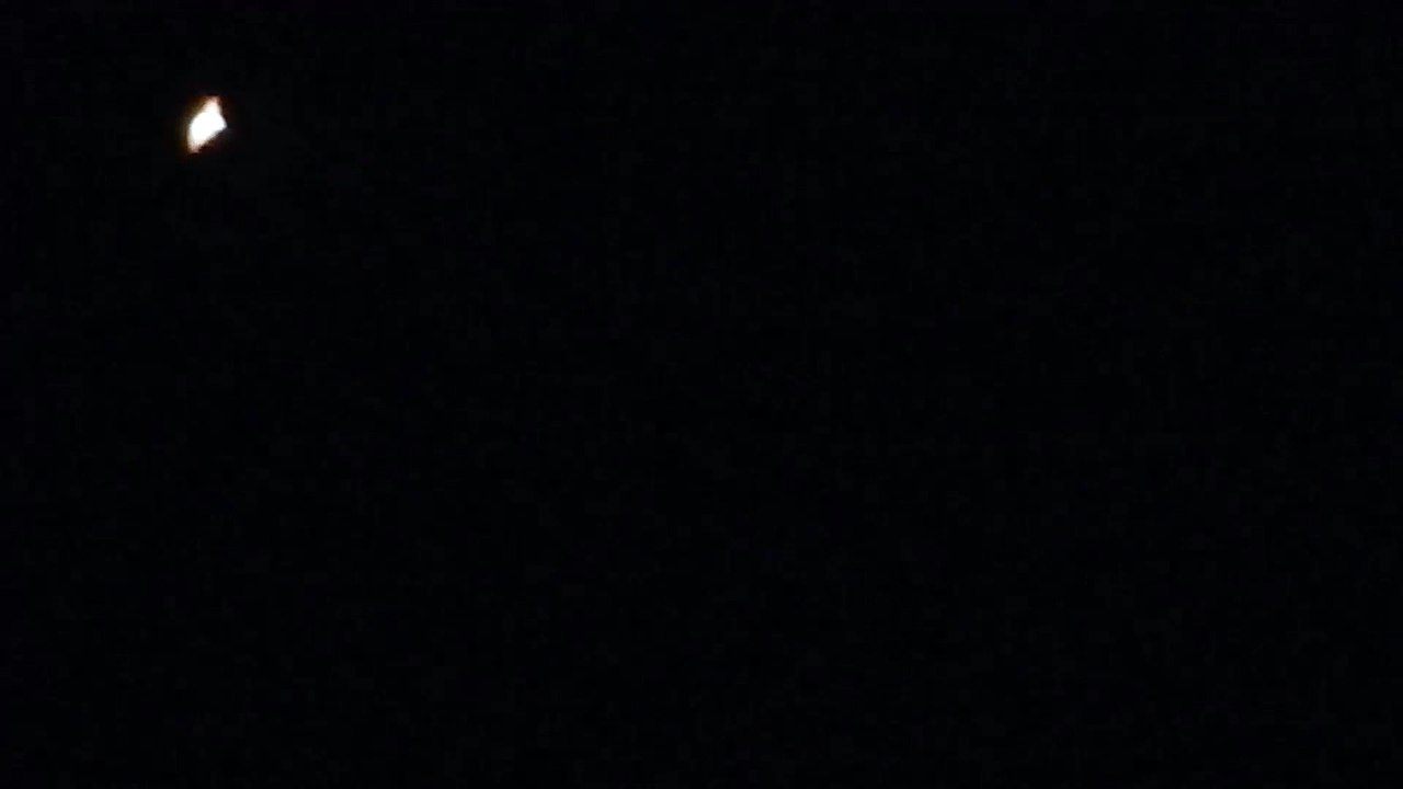 Attempt to film the International Space Station ISS