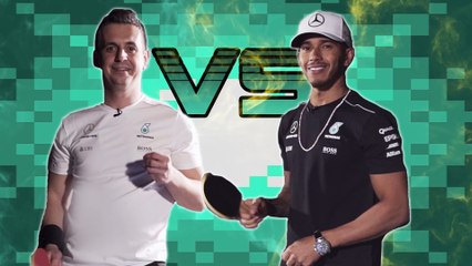 VÍDEO: ¡el único juego en el que Hamilton no es imbatible!