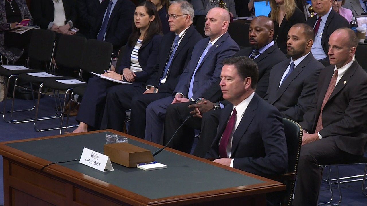 Comey detalha pressões de Trump ao FBI
