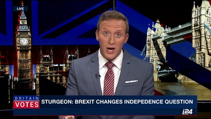 BRITAIN VOTES | Sturgeon: Brexit changes indepedence question | Thursday, June 8th 2017