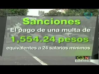 Reciben multa 157 automovilistas por no respetar programa Hoy no circula sabatino