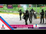Cárcel contra manifestantes: Maduro | Noticias con Yuriria Sierra