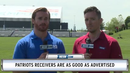 Patriots Receivers Look As Good As Advertised