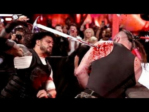 WWE May 29, 2017 Roman Reign vs Braun Strowman WWE RAW 5-29-2017 Highlights HD {Flashback}