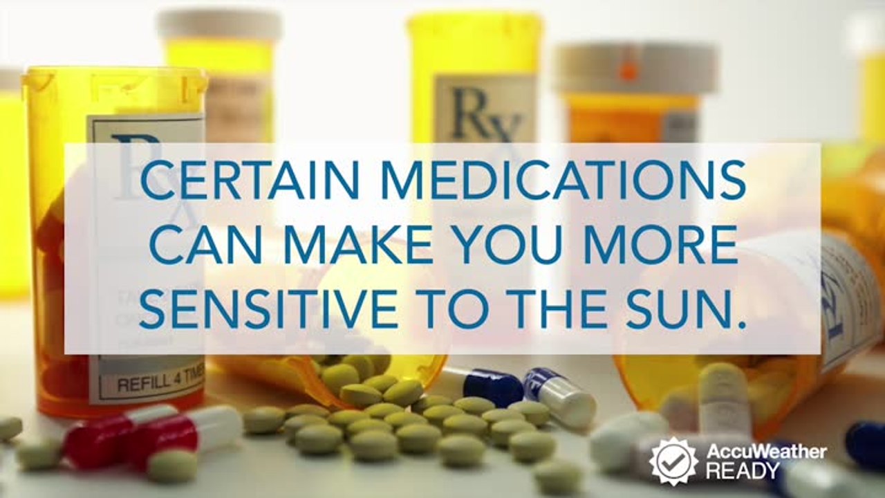 How certain medications cause sun-sensitivity