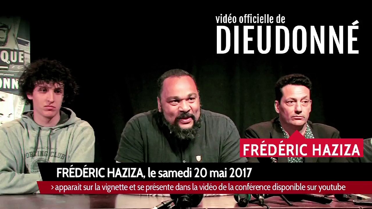 Dieudonné répond à Frédéric Haziza le journaliste de la haine