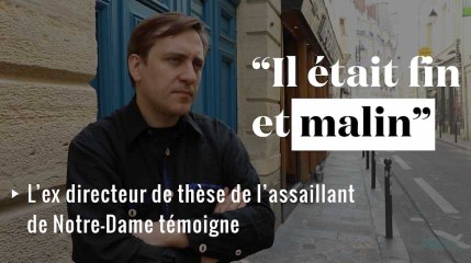 "Il était fin et malin" : l'ex-directeur de thèse de Farid Ikken témoigne