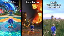 Gameplay Comparison_ Sonic Forces vs. Sonic Generations vs. Sonic Colors[Alta qualidade