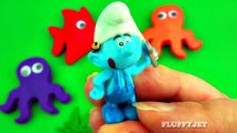 Learn Colors Play Doh UNDER THE SEA Surprise Toys for Kids Maya the Bee Mickey Mouse Shopkins,Cartoons movies 2017