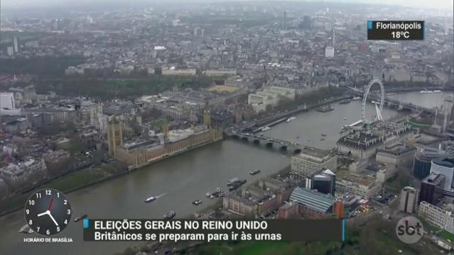 Britânicos vãos às urnas para eleições gerais